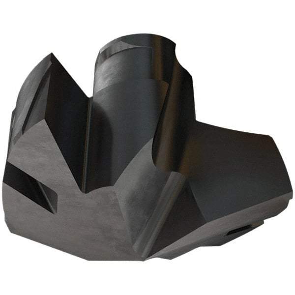 Iscar - Series ICP-2M, 0.909" Diam Grade IC908 140° Replaceable Drill Tip - Carbide, TiAlN Finish, 23 Seat Size, Through Coolant - Eagle Tool & Supply