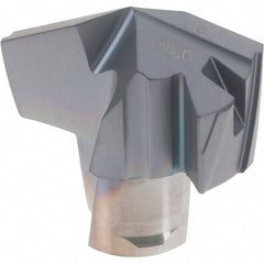 Iscar - Series ICP-2M, 0.984" Diam Grade IC908 140° Replaceable Drill Tip - Carbide, TiAlN Finish, 25 Seat Size, Through Coolant - Eagle Tool & Supply