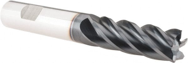Iscar - 3/4" Diam 5 Flute Solid Carbide 0.04" Corner Radius End Mill - Eagle Tool & Supply