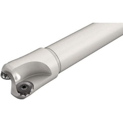 Iscar - 32mm Shank Diam, 6mm Max Depth of Cut, Straight Shank Indexable Copy End Mill - 2 Inserts, O45MT, R90CW, R90MT, S45MT, S90MT Insert, ERCM Toolholder - Eagle Tool & Supply