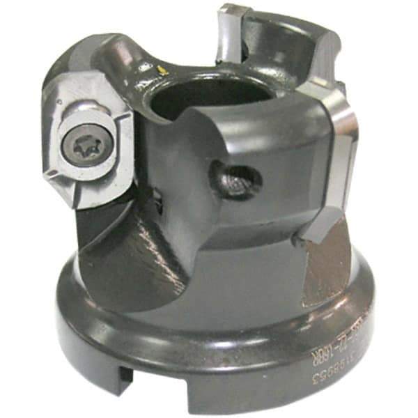 Iscar - 210.4mm Cut Diam, 60mm Arbor Hole, 3.5mm Max Depth of Cut, 45° Indexable Chamfer & Angle Face Mill - 14 Inserts, ON.. 05..\xB6OXMT 0507\xB6RXMT 1607\xB6S845 SN.U 13 Insert, Right Hand Cut, 14 Flutes, Series Helido - Eagle Tool & Supply