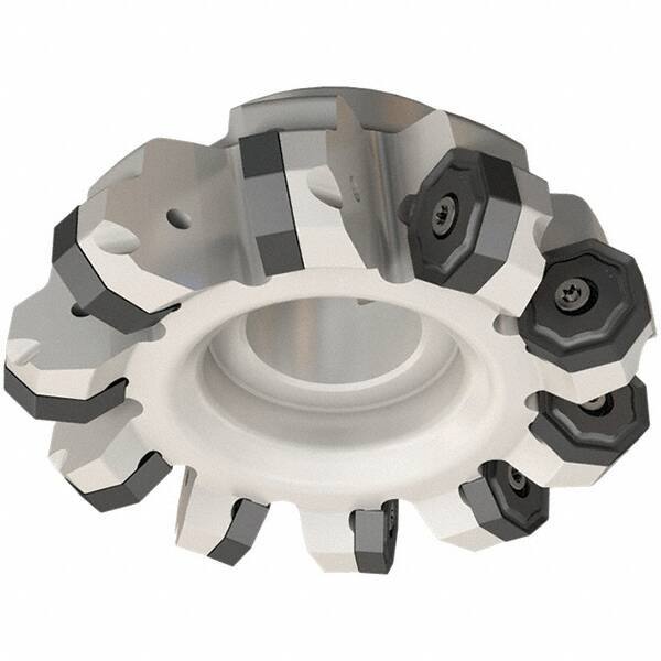 Iscar - 262mm Cut Diam, 60mm Arbor Hole, 5.5mm Max Depth of Cut, 45° Indexable Chamfer & Angle Face Mill - 14 Inserts, ONH.. Insert, Right Hand Cut, 14 Flutes, Series 16Mill - Eagle Tool & Supply