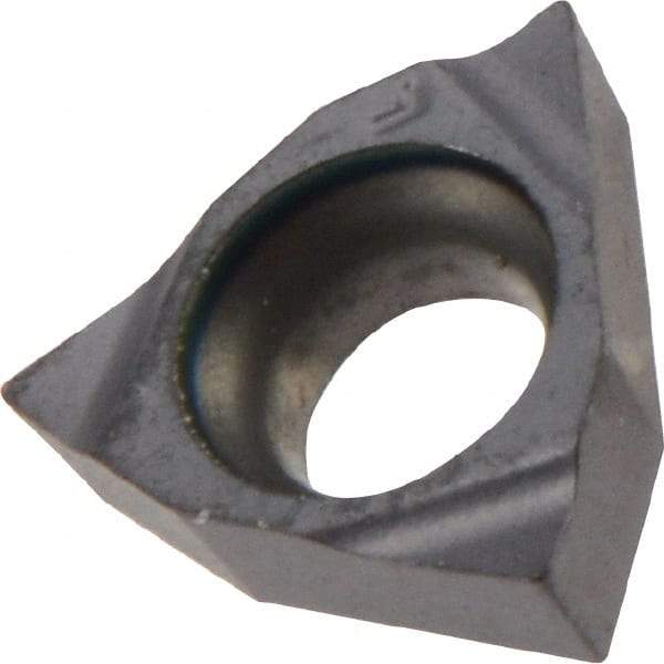 Iscar - WBMT52 Grade IC908 Carbide Turning Insert - TiAlN Finish, 80° Trigon, 5/32" Inscr Circle, 1/16" Thick, 0.004" Corner Radius - Eagle Tool & Supply