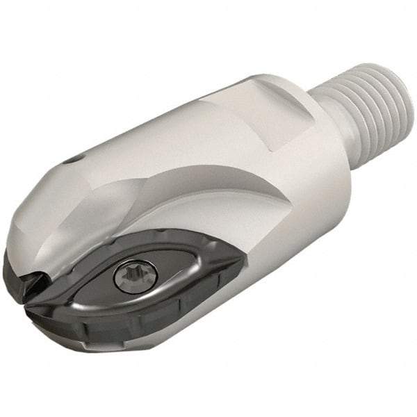 Iscar - 32mm Cut Diam, 26mm Max Depth of Cut, 78mm OAL, Indexable Ball Nose End Mill - 53mm Head Length, M16 Modular Connection, BCM-M Toolholder, BCR D320 Insert - Eagle Tool & Supply