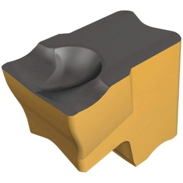 Iscar - TAG JT IC908 Grade, 0.199" Cutting Width, Carbide Cutoff Insert - Neutral Lead Angle, 0.01" Cnr Rad, TiAlN Coated, Single End - Eagle Tool & Supply