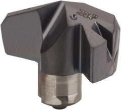 Iscar - Series ICK, 0.724" Diam Grade IC908 140° Replaceable Drill Tip - Carbide, TiAlN Finish, 18 Seat Size, Through Coolant - Eagle Tool & Supply