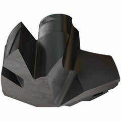 Iscar - Series ICP-2M, 0.843" Diam Grade IC908 140° Replaceable Drill Tip - Carbide, TiAlN Finish, 21 Seat Size, Through Coolant - Eagle Tool & Supply