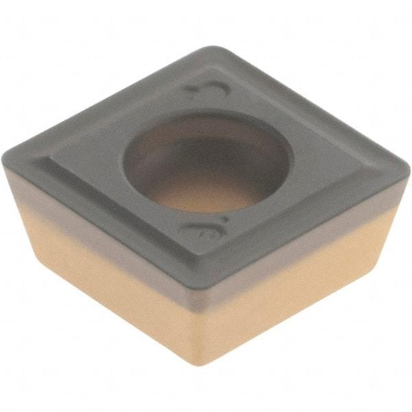 Iscar - SOMT09T306 DT Grade IC8080 Carbide Indexable Drill Insert - TiCN/Al2O3/TiN Finish, Square, 9mm Inscribed Circle - Eagle Tool & Supply