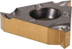 Iscar - 16ERM External Right Hand 48-16 Partial Profile 60° Laydown Threading Insert - Grade IC808, TiAlN Coated Carbide, 9.53mm Inscribed Circle - Eagle Tool & Supply