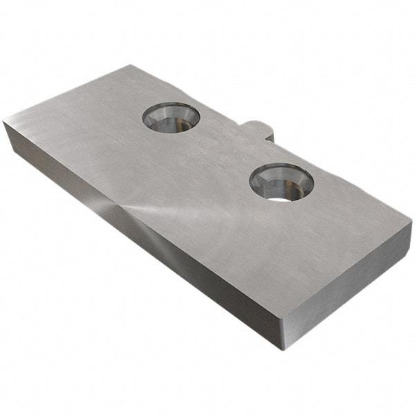 Iscar - 5107FTB Grade IC08, 51.4mm Cutting Width Carbide Grooving Insert - Neutral, Uncoated - Eagle Tool & Supply