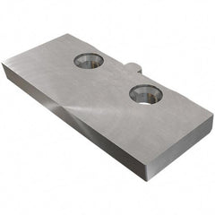 Iscar - 5107FTB Grade IC08, 51.4mm Cutting Width Carbide Grooving Insert - Neutral, Uncoated - Eagle Tool & Supply