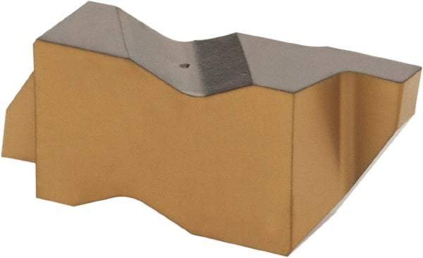 Iscar - 3078ING Grade IC808, 0.078" Cutting Width Carbide Grooving Insert - 3/32" Max Depth of Cut, Right Hand, 0.008" Corner Radius, TiAlN Finish - Eagle Tool & Supply