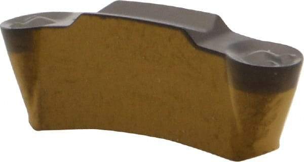 Iscar - 315TGMF Grade IC8250, 3mm Cutting Width Carbide Grooving Insert - 1.5mm Max Depth of Cut, Neutral, 1.5mm Corner Radius, TiCN/Al2O3/TiN Finish - Eagle Tool & Supply