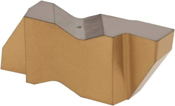 Iscar - 142ING Grade IC808, 0.142" Cutting Width Carbide Grooving Insert - 0.15" Max Depth of Cut, Right Hand, 0.013" Corner Radius, TiAlN Finish - Eagle Tool & Supply