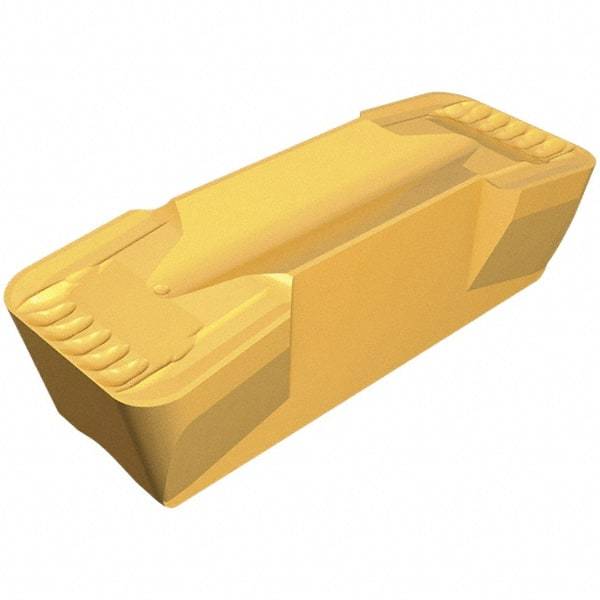 Iscar - 1100200GDPY Grade IC830, 11mm Cutting Width Carbide Grooving Insert - 6.6mm Max Depth of Cut, Neutral, 2mm Corner Radius, TiAlN Finish - Eagle Tool & Supply