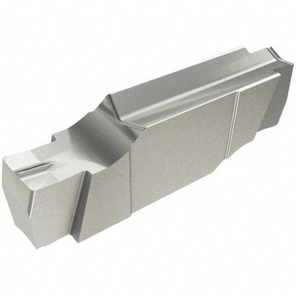 Iscar - 196015GIPI Grade IC830, 1.96mm Cutting Width Carbide Grooving Insert - 2.5mm Max Depth of Cut, Neutral, 0.15mm Corner Radius, TiAlN Finish - Eagle Tool & Supply