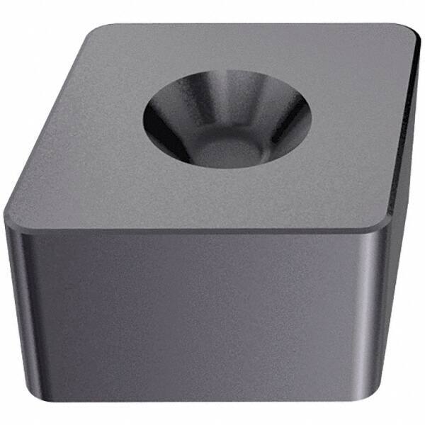 Iscar - CNGX453 T Grade IS6 Ceramic Turning Insert - Uncoated, 80° Diamond, 1/2" Inscr Circle, 5/16" Thick, 3/64" Corner Radius - Eagle Tool & Supply