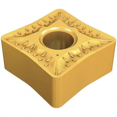 Iscar - QNMG332 GN Grade IC8150 Carbide Turning Insert - TiCN/Al2O3 Finish, 80° Square, 3/8" Inscr Circle, 3/16" Thick, 1/32" Corner Radius - Eagle Tool & Supply