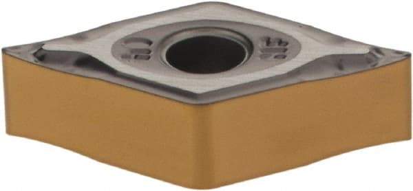 Iscar - DNMG331 NF Grade IC807 Carbide Turning Insert - TiAlN Finish, 55° Diamond, 3/8" Inscr Circle, 3/16" Thick, 1/64" Corner Radius - Eagle Tool & Supply