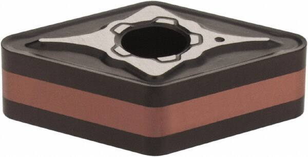 Iscar - DNMG333 M3M Grade IC6025 Carbide Turning Insert - TiCN/Al2O3/TiN Finish, 55° Diamond, 3/8" Inscr Circle, 3/16" Thick, 3/64" Corner Radius - Eagle Tool & Supply