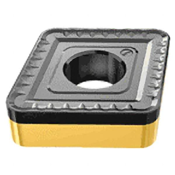 Iscar - CNMM646 H3P Grade IC8150 Carbide Turning Insert - TiCN/Al2O3 Finish, 80° Diamond, 3/4" Inscr Circle, 1/4" Thick, 3/32" Corner Radius - Eagle Tool & Supply