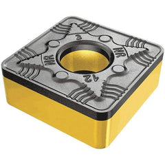 Iscar - SNMM856 NR Grade IC8350 Carbide Turning Insert - TiCN/Al2O3/TiN Finish, 90° Square, 1" Inscr Circle, 5/16" Thick, 3/32" Corner Radius - Eagle Tool & Supply