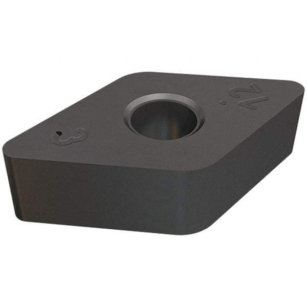 Iscar - DNMA442 Grade IC5010 Carbide Turning Insert - TiCN/Al2O3/TiN Finish, 55° Diamond, 1/2" Inscr Circle, 1/4" Thick, 1/32" Corner Radius - Eagle Tool & Supply
