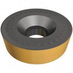 Iscar - RCMX250700 NR Grade IC8250 Carbide Turning Insert - TiCN/Al2O3/TiN Finish, Round, 25mm Inscr Circle, 5/16" Thick - Eagle Tool & Supply