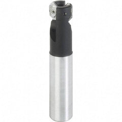 Iscar - 21mm Cut Diam, 10mm Max Depth of Cut, 20mm Shank Diam, 115mm OAL, Indexable Square Shoulder End Mill - HM90 AP.. 1003.. Inserts, Cylindrical Shank, 90° Lead Angle, Series Heli2000 - Eagle Tool & Supply