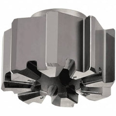 Iscar - 1/2" Head Diam RM-BNT5-3D-0.625C, RM-BNT5-5D-0.625C, RM-BNT5-8D-.625C Modular Reamer Head - Eagle Tool & Supply