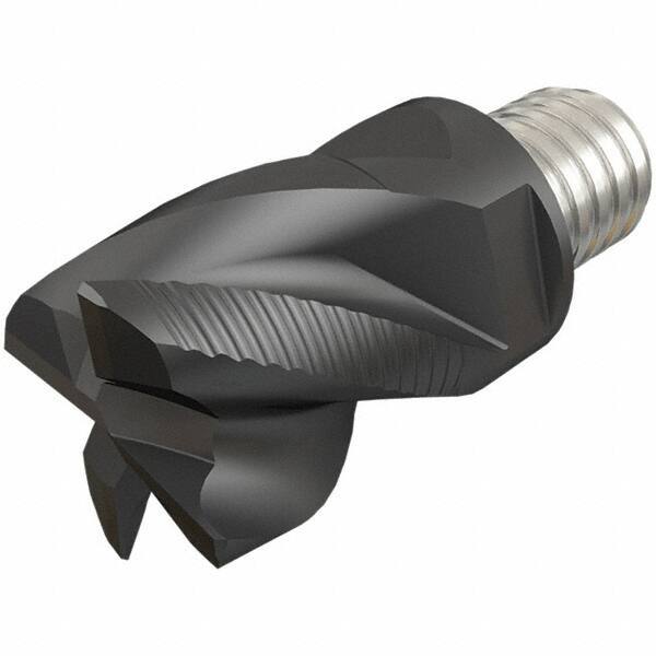 Iscar - MM EFS-CF Grade IC908 Carbide End Milling Tip Insert - TiAlN Finish, 4 Flutes, 16mm Cutting Diam, 12mm Depth of Cut, 20.5mm Extension, 38° Helix - Eagle Tool & Supply