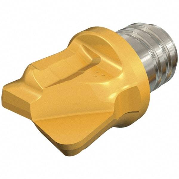 Iscar - MM HT Grade IC908 Carbide Ball Nose Milling Tip Insert - TiAlN Finish, 2 Flutes, 20mm Cutting Diam, 11mm Depth of Cut, 17.3mm Extension, 0.236" Cnr Rad - Eagle Tool & Supply