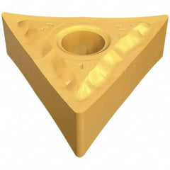 Iscar - TNGG330.5 PP Grade IC907 Carbide Turning Insert - TiAlN Finish, 60° Triangle, 3/8" Inscr Circle, 3/16" Thick, 0.008" Corner Radius - Eagle Tool & Supply