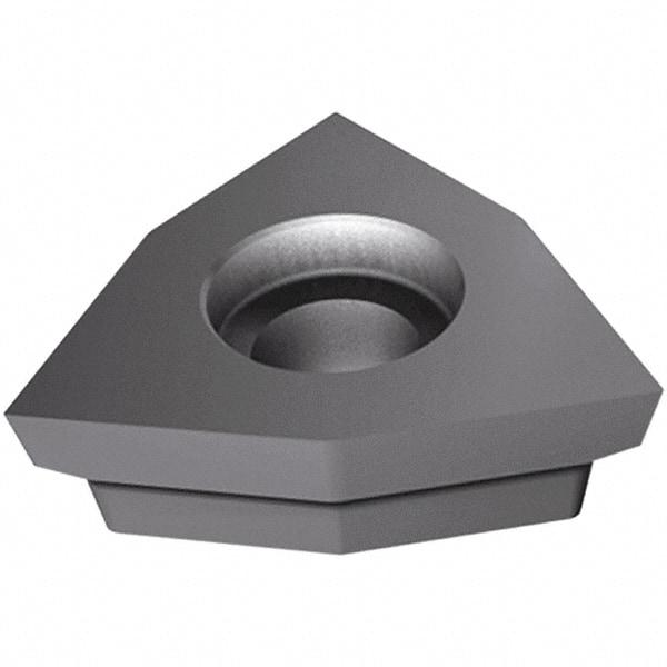 Iscar - WPEB060402 Grade IC08 Carbide Turning Insert - Uncoated, 80° Trigon, 3/8" Inscr Circle, 4mm Thick, 0.008" Corner Radius - Eagle Tool & Supply