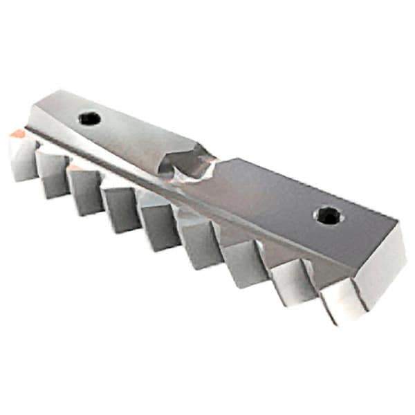 Iscar - 7 TPI, Internal/External Thread, UN Standard, MTH IC908 Grade Thread Mill Insert - Carbide, TiAlN Coating - Eagle Tool & Supply