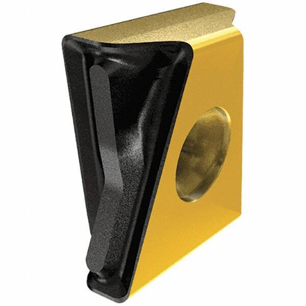 Iscar - LNMT1506 HT Grade DT7150 Carbide Milling Insert - Al2O3/TiAlN Finish, 0.2362" Thick, 0.8mm Corner Radius - Eagle Tool & Supply