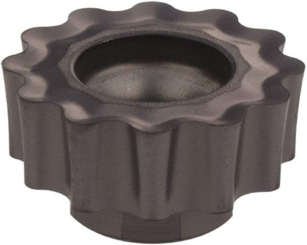 Iscar - RCMT1206 FW Grade IC908 Carbide Milling Insert - TiAlN Finish, 0.1575" Thick, 12mm Inscribed Circle - Eagle Tool & Supply