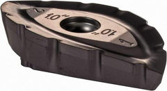 Iscar - BCR20 CS Grade IC908 Carbide Milling Insert - TiAlN Finish, 0.35" Thick, 1" Corner Radius - Eagle Tool & Supply