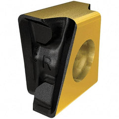 Iscar - LNHT1106 HT Grade IC910 Carbide Milling Insert - AlTiN Finish, 0.433" Thick, 0.8mm Corner Radius - Eagle Tool & Supply