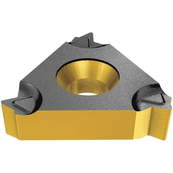 Iscar - 16ERB External Right Hand 14 BSPT Laydown Threading Insert - Grade IC908, TiAlN Coated Carbide, 9.53mm Inscribed Circle - Eagle Tool & Supply