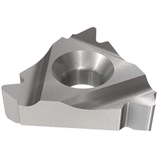 Iscar - 27IR Internal Right Hand 4 API Laydown Threading Insert - Grade IC250, TiCN/TiN Coated Carbide, 15.88mm Inscribed Circle - Eagle Tool & Supply