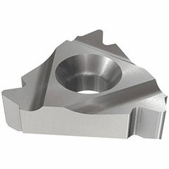 Iscar - 27ER External Right Hand 4 API Laydown Threading Insert - Grade IC250, TiCN/TiN Coated Carbide, 15.88mm Inscribed Circle - Eagle Tool & Supply