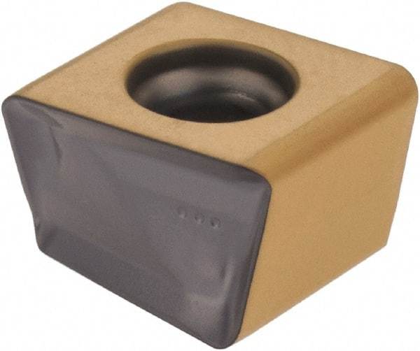 Iscar - HTP LNHT1006 Grade IC808 Carbide Milling Insert - TiAlN/AlTiN/TiN Finish, 0.391" Thick, 1mm Corner Radius - Eagle Tool & Supply