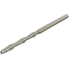 Iscar - 10mm, 60mm LOC, 10mm Shank Diam, 150mm OAL, 2 Flute, Solid Carbide Square End Mill - Single End, TiAlN Finish, Spiral Flute, 30° Helix, Centercutting, Right Hand Cut, Right Hand Flute - Eagle Tool & Supply
