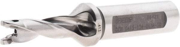 Iscar - 0.413" to 0.429" Diam, 3xD, 1.24" Max Depth, 5/8" Shank Diam, 3.77" OAL, Replaceable-Tip Drill - FCP, ICK, ICK-2M, ICM, ICP, iCP-2M Insert, 91188722 Toolholder, Series SumoCham - Eagle Tool & Supply