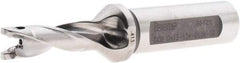 Iscar - 0.413" to 0.429" Diam, 3xD, 1.24" Max Depth, 5/8" Shank Diam, 3.77" OAL, Replaceable-Tip Drill - FCP, ICK, ICK-2M, ICM, ICP, iCP-2M Insert, 91188722 Toolholder, Series SumoCham - Eagle Tool & Supply