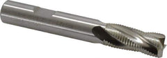 Hertel - 12mm Diam, Fine Pitch, 26mm LOC, 4 Flute Cobalt Roughing Square End Mill - Uncoated, 83mm OAL, 12mm Shank Diam, Single End, Centercutting, 30° Helix - Eagle Tool & Supply