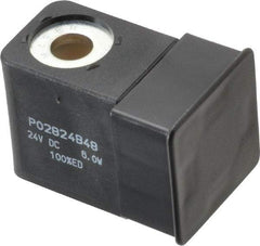Parker - Direct Acting, Thermoplastic Solenoid Valve - Normally Closed, 232 Max PSI, FKM Seal - Eagle Tool & Supply