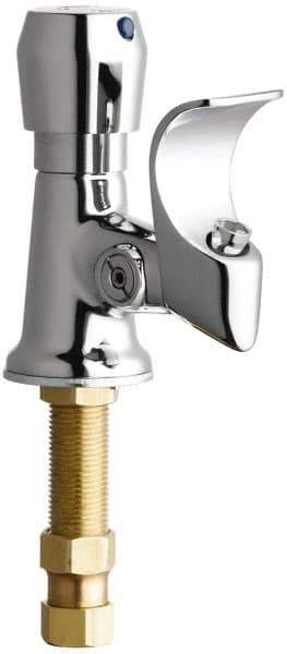 Chicago Faucets - Drinking Fountain - Push Button Operated Bubbler, Brass - Eagle Tool & Supply