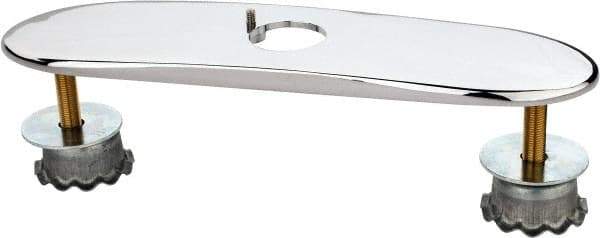 Chicago Faucets - Faucet Replacement 8" Cover Plate - Polished Chrome, Use with HyTronic IR Faucets - Eagle Tool & Supply